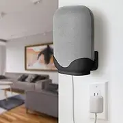 Wall Mount for Google Nest Audio, Google Nest Audio Mount, Desktop Speaker Stand, Wall Mount for Google Nest Speaker Stand, Space-Saving Stand with Integrated Cable Management