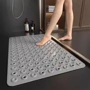 Non Slip Bath Mat Extra Large Shower Mat Bathtub Anti-Mold Rubber Strong Suction