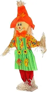 Generic Scarecrow Decorations Outdoor Handmade Scarecrow Stakes for Garden Scarecrow Dolls for Fall and Thanksgiving Decor