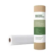 Reusable Paper Towels Washable – 2 Rolls, 30 Sheets (11"x11") | Made of Bamboo,