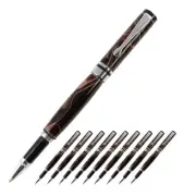 Classic Roller Ball Pen Kit, Chrome Finish, 10 Pack, Legacy Woodturning