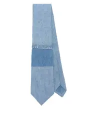 [E.L.V DENIM] denim tie One Size Blue
