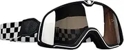 Goggle Del Mototrode – Goggle Atv Dustproof, Vintage Motorcycle Goggles | Bicycle Goggles for Men for Men, Off-Road Eye Protection Equipment for Snowboarding, Cic