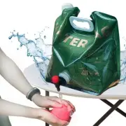 2 Gallon Collapsible Water Container with Spigot for Camping,BPA FREE Water