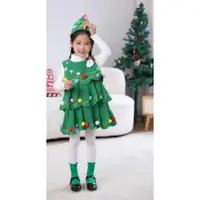 在飛比找蝦皮購物優惠-Christmas 成人親子聖誕樹服裝 兒童聖誕節服裝 萬聖