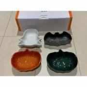 Le Creuset Mini Halloween Dishes Set of 4 Halloween Collection Kitchen Stoneware