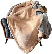 Warm Electric Blanket, Plush Flannel Heated Blanket, 10 Heat Setting and Auto Shutoff, Fast Heating Electric Blanket Queen Size (Size : 130 * 150cm)