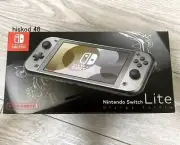 Nintendo Switch Lite Game Console Gray Pokemon Dialga Palkia Brilliant Diamond N