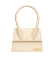 Adjustable shoulder strap shoulder bag One size Nude