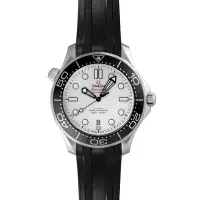 在飛比找Yahoo!奇摩拍賣優惠-現貨 可自取OMEGA 歐米茄 手錶 機械錶 42mm 白海