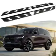2PCS Black Running Board fits for Lincoln Nautilus 2024 Side Step Nerf Bars