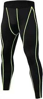 [Abigprofit] Men Compression T-Shirt+Pants Suit Motorbike Shirt Sports Leggings Long Sleeve Tracksuit 3-Pants L
