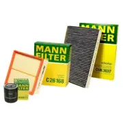 Mann Oil Air Carbon Cabin Filter Service Kit For Audi A6 Allroad Quattro (for: Audi)