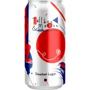 Tallboy & Moose Deadset Lager Can 375mL