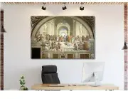 The School of Athens by Raphael Canvas Prints Wrapped Gallery Wall Art FRAMED