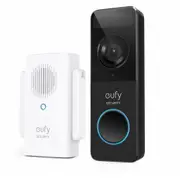 [Eufy] Eufy Security Slim 1080P Wireless Doorbell with Homebase Mini Repeater