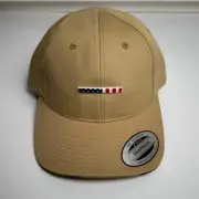 Oakley Logo Cap Mens OS SnapBack Tan Tech Flex Fit Baseball SAMPLE NWT