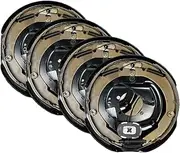 2 Sets 12x2 Electric Trailer Brake Assembly for 7000 lb Axle Trailers 12"x2"