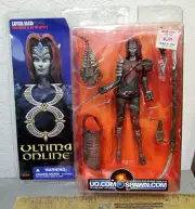 Captain Dasha action figure new in unopened package, Spawn, Ultima Online 2002
