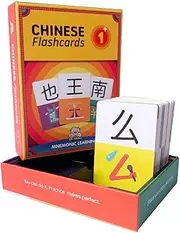 Dr. Moku's Chinese Flash Cards - Learn Mandarin for Kids & Adult Beginners - Characters with Visual Mnemonics - Chinese Flashcards for Symbols, Compound Words - Premium Cards, Colorful Illustrations