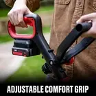 MZK 20V 12'' Cordless String Trimmer, Grass Trimmer&Edger with 4 Replacement Spo