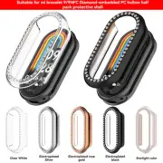 PC Half-Wrap Watch Case Hollowed Protective Case Cover Shell for MI Band 9 NFC