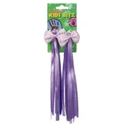 Bikecorp Handlebar Streamers for Kids Bike (A pair) Light Purple Ribbon