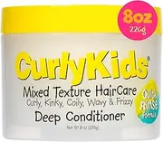 CurlyKids Curly Deep Hair Conditioner, 8 Ounce