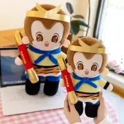 Anime The Monkey King Sun Wukong Plush Toys Doll Pillow Collectible Gifts