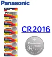 10 PCS Panasonic CR2016 Coin Li Battery 3V For Calculator Toy Watch Button cell
