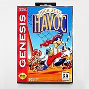 Royal Retro High Seas Havoc 16bit MD Game Card For Sega Mega Drive/ Genesis with Retail Box-(PAL-E)