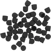 jojofuny 50pcs Silicone Stylus Replacement Tips for Touchscreen Pens Durable Capacitive Pen Tips for Enhanced Precision Smartphones and Tablets