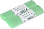 240 Litre Cornstarch Wheelie Bin Liner 10 Pack(2 Rolls) - 100% Biodegradable & Compostable