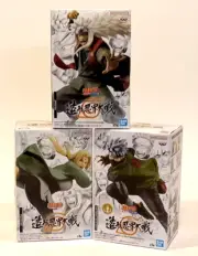 NARUTO BANPRESTO FIGURES COLOSSEUM Jiraiya, Hatake Kakas, Tsunade USA Seller