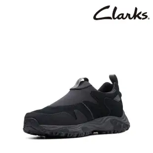 【Clarks】男鞋ATL Walk Step WP防潑水異材質拼接休閒徒步鞋便鞋(CLM73693C)