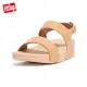 【FitFlop】LULU LEATHER BACK-STRAP SANDALS經典全皮革後帶涼鞋-女(胭脂裸膚)