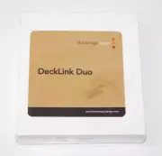 SEALED New Blackmagic Design DeckLink Duo BDLKDUO Video Editing Capture Card