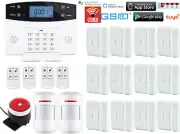 D03 WiFi IP Tuya APP Wireless Home Security Alarm System+Alexa+Google Assistant