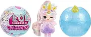 L.O.L. Surprise! Unicorns Tots - Includes 1 Doll, with 2 Colourful Potions, Lava Lamp Experience, and Transparent Features, 8 Dolls to Collect, for Children Ages 4+