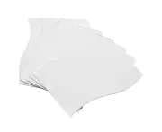 Set of 6 Wave Shaped Mirror Stickers,Creative Decor for Bathrooms