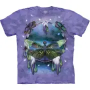 Dragonfly Dreamcatcher Dragonflies Wings Magic Purple The Mountain Shirt L-3X