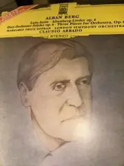 Alban Berg Symphonische Stucke Aus Der Oper Lulu LP Vinyl Record Album