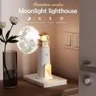 Bluetooth Music Moon Projection Light Motion Sensor Sleeping Lamp Kids Gifts