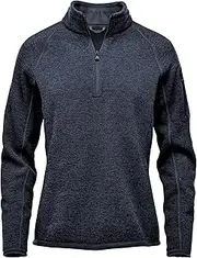 [Stormtech] Womens/Ladies Avalante Heather Quarter Zip Fleece Top (UK Size: XXL) (Navy)