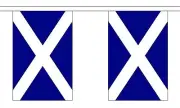 SCOTLAND ST ANDREW 18m metre BUNTING 60 feet 30 flags flag SCOTTISH SCOTS