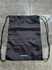 Balenciaga , Drawstring Bag in Black BN OS