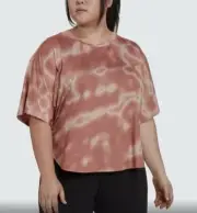 Adidas 11 Honoré Training Tee (Plus Size) Pink 3X Size Shirt Blouse New! $85