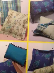 Simplicity Sewing Pattern 9873 Pillows Various Styles Dummies Uncut Home Decore