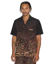 Sinners Resort Short Sleeve Mens Shirt - Leopard Print | Ksubi ++