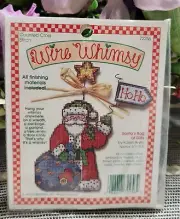 Wire Whimsy Santa's Bag of Gifts Christmas Cross Stitch Kit Dimensions 72256 New